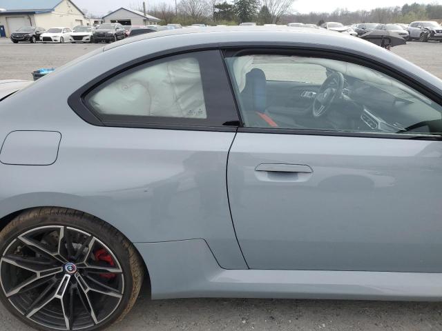 3MF13DM04P8D06144 - 2023 BMW M2 GRAY photo 10
