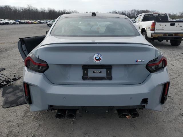 3MF13DM04P8D06144 - 2023 BMW M2 GRAY photo 6