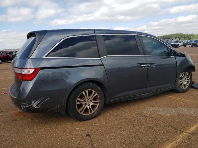 5FNRL5H65DB063994 - 2013 HONDA ODYSSEY EXL GRAY photo 3