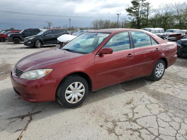 4T1BE32K85U020597 - 2005 TOYOTA CAMRY LE RED photo 1