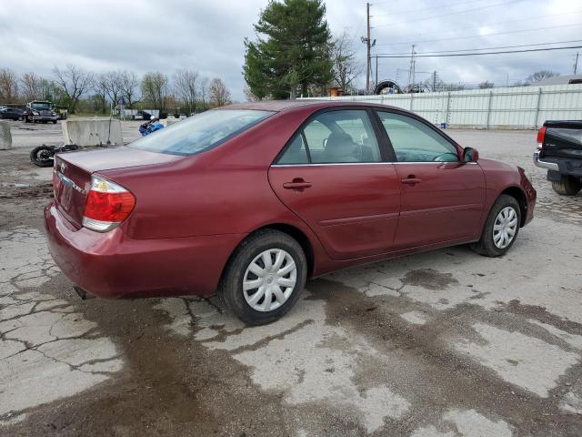 4T1BE32K85U020597 - 2005 TOYOTA CAMRY LE RED photo 3