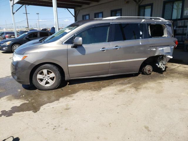 JN8AE2KP4G9155141 - 2016 NISSAN QUEST S GRAY photo 1