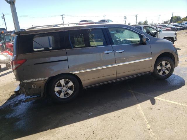 JN8AE2KP4G9155141 - 2016 NISSAN QUEST S GRAY photo 3