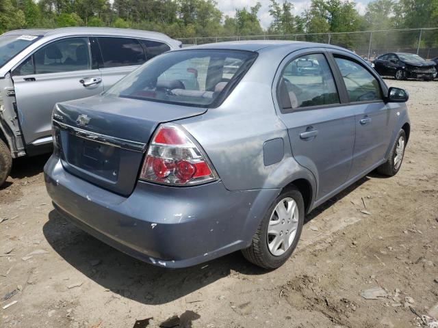 KL1TD56628B046012 - 2008 CHEVROLET AVEO BASE BLUE photo 3