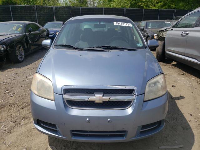 KL1TD56628B046012 - 2008 CHEVROLET AVEO BASE BLUE photo 5