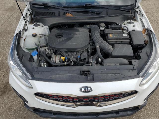 3KPF44AC1LE258473 - 2020 KIA FORTE GT WHITE photo 11