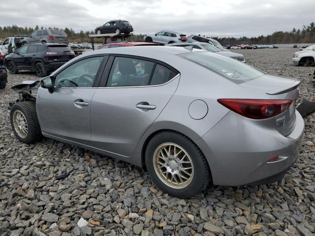 JM1BM1V32E1106442 - 2014 MAZDA 3 TOURING GRAY photo 2