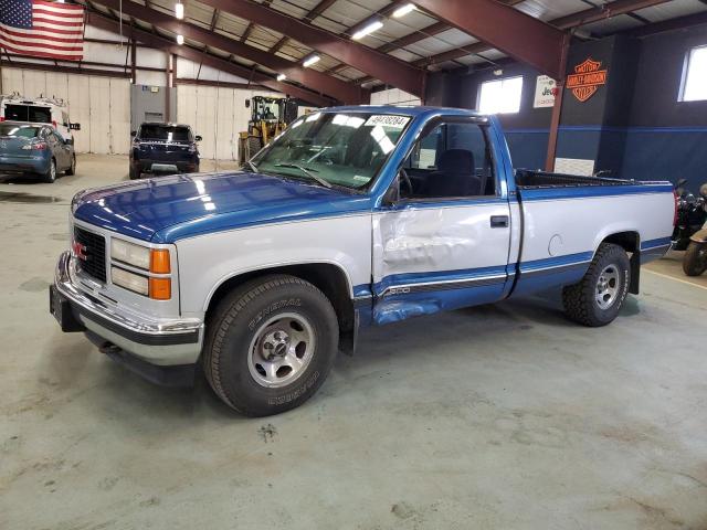 1GTEC14R8VZ509901 - 1997 GMC SIERRA C1500 BLUE photo 1