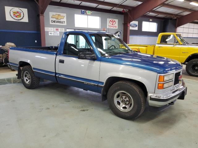 1GTEC14R8VZ509901 - 1997 GMC SIERRA C1500 BLUE photo 4