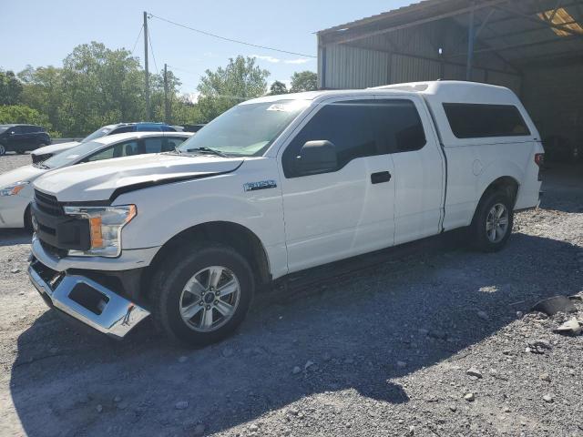 1FTEX1CB5JKE65786 - 2018 FORD F150 SUPER CAB WHITE photo 1