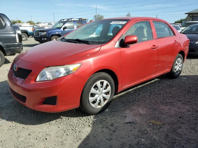 1NXBU4EE2AZ261130 - 2010 TOYOTA COROLLA BASE RED photo 1