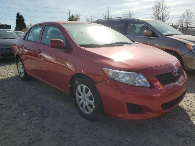 1NXBU4EE2AZ261130 - 2010 TOYOTA COROLLA BASE RED photo 4