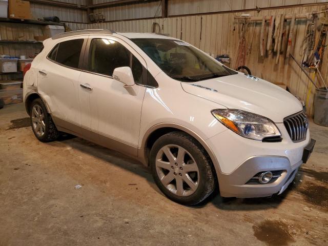 KL4CJCSB6EB588194 - 2014 BUICK ENCORE WHITE photo 4