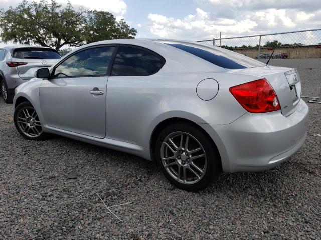 JTKDE177250049518 - 2005 TOYOTA SCION TC SILVER photo 2