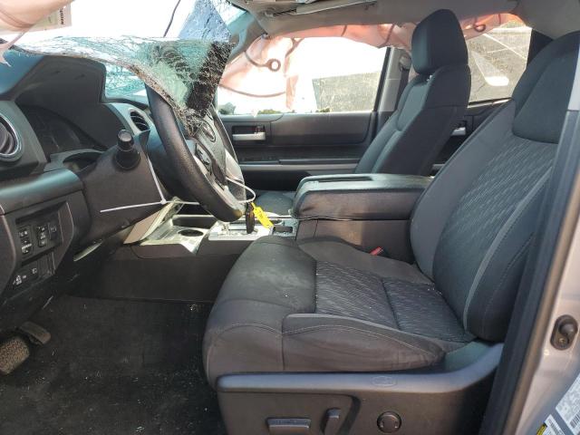 5TFUY5F1XMX978252 - 2021 TOYOTA TUNDRA DOUBLE CAB SR/SR5 BLUE photo 7