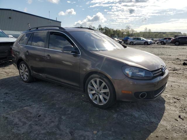 3VWPL7AJ5BM637887 - 2011 VOLKSWAGEN JETTA TDI BROWN photo 4