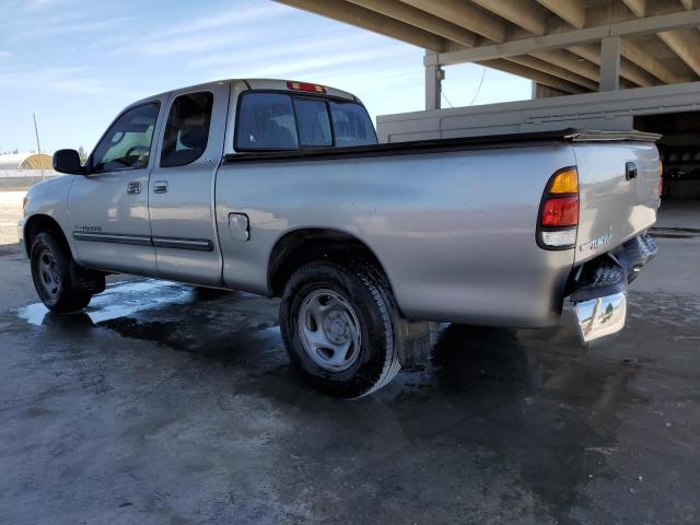 5TBRN34164S440653 - 2004 TOYOTA TUNDRA ACCESS CAB SR5 SILVER photo 2