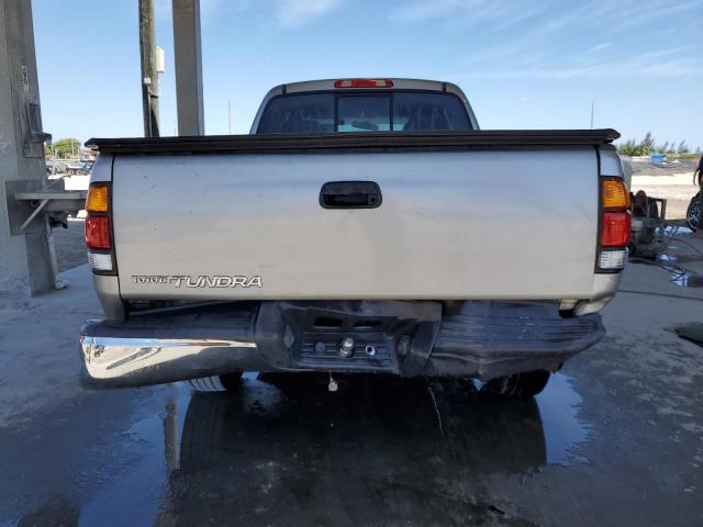5TBRN34164S440653 - 2004 TOYOTA TUNDRA ACCESS CAB SR5 SILVER photo 6