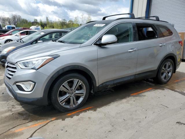 KM8SRDHF5FU108514 - 2015 HYUNDAI SANTA FE GLS SILVER photo 1