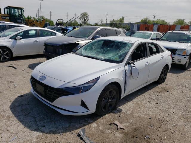 5NPLM4AG3PH104225 - 2023 HYUNDAI ELANTRA SEL WHITE photo 1