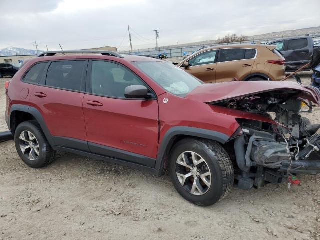 1C4PJMBS6EW310871 - 2014 JEEP CHEROKEE TRAILHAWK RED photo 4