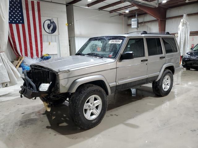 1J4FF58SX1L612129 - 2001 JEEP CHEROKEE CLASSIC SILVER photo 1