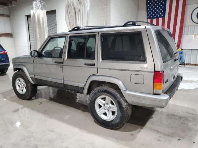 1J4FF58SX1L612129 - 2001 JEEP CHEROKEE CLASSIC SILVER photo 2