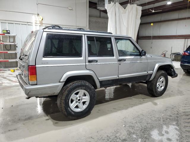 1J4FF58SX1L612129 - 2001 JEEP CHEROKEE CLASSIC SILVER photo 3