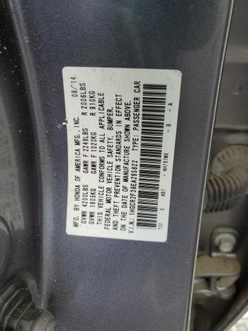 1HGCR2F38EA295822 - 2014 HONDA ACCORD LX SILVER photo 12