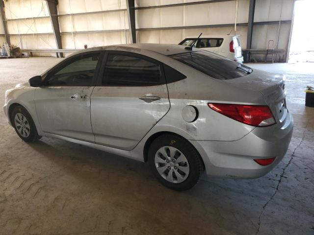 KMHCT4AEXHU178200 - 2017 HYUNDAI ACCENT SE SILVER photo 2