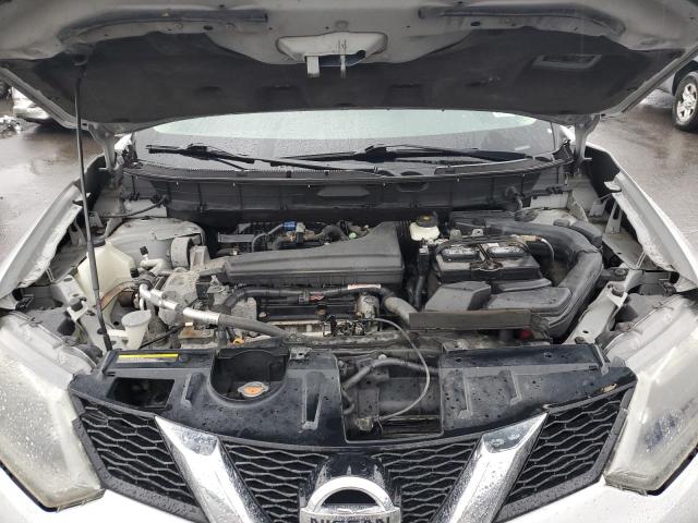 5N1AT2MT5EC836531 - 2014 NISSAN ROGUE S SILVER photo 12