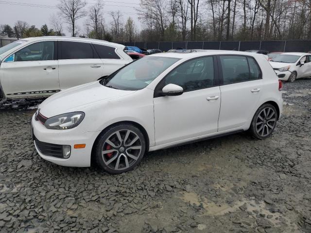 WVWHD7AJ4EW004693 - 2014 VOLKSWAGEN GTI WHITE photo 1