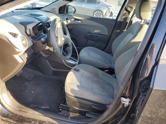 1G1JA5SG3E4224476 - 2014 CHEVROLET SONIC LS BLACK photo 7