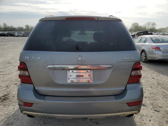 4JGBB8GB3AA557579 - 2010 MERCEDES-BENZ ML 350 4MATIC GRAY photo 6