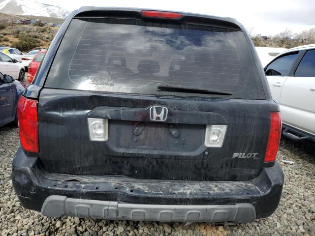 2HKYF181X5H544410 - 2005 HONDA PILOT LX BLACK photo 6