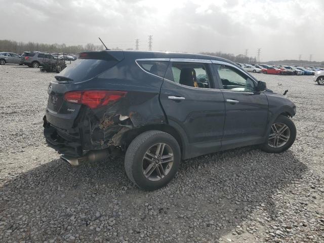 5XYZT3LB4JG528570 - 2018 HYUNDAI SANTA FE S BLACK photo 3