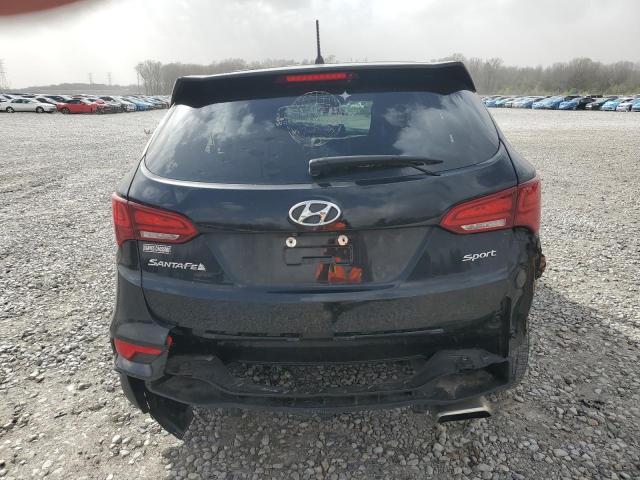 5XYZT3LB4JG528570 - 2018 HYUNDAI SANTA FE S BLACK photo 6