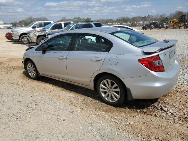 19XFB2F97CE038214 - 2012 HONDA CIVIC EXL SILVER photo 2