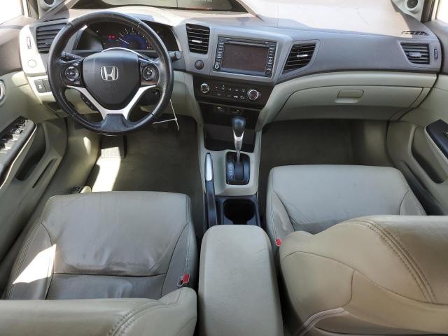 19XFB2F97CE038214 - 2012 HONDA CIVIC EXL SILVER photo 8