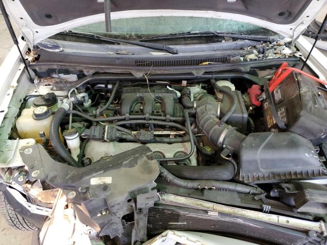 2FMDK52C69BA25010 - 2009 FORD FLEX SEL WHITE photo 12