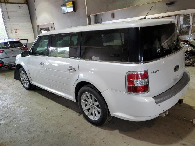 2FMDK52C69BA25010 - 2009 FORD FLEX SEL WHITE photo 2