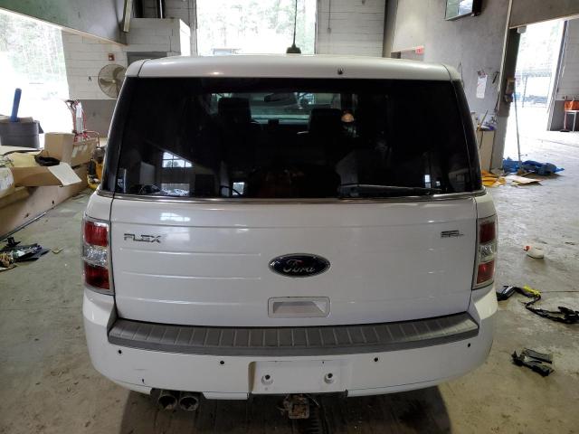 2FMDK52C69BA25010 - 2009 FORD FLEX SEL WHITE photo 6