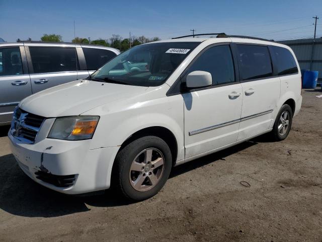 2D8HN54P58R838164 - 2008 DODGE GRAND CARA SXT WHITE photo 1