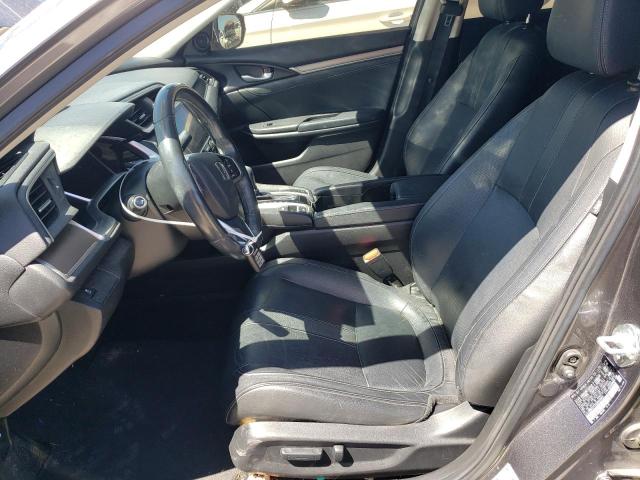 JHMFC1F76JX035662 - 2018 HONDA CIVIC EXL ნაცრისფერი ფოტო 7