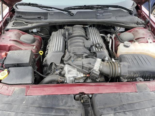 2C3CDZFJ6NH252123 - 2022 DODGE CHALLENGER R/T SCAT PACK BURGUNDY photo 11
