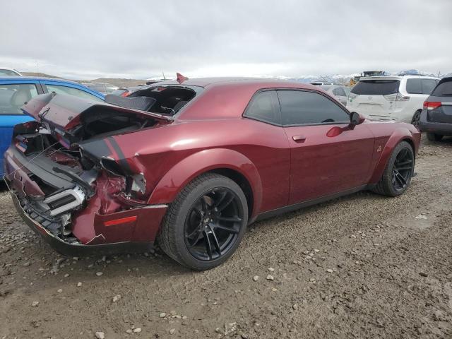 2C3CDZFJ6NH252123 - 2022 DODGE CHALLENGER R/T SCAT PACK BURGUNDY photo 3