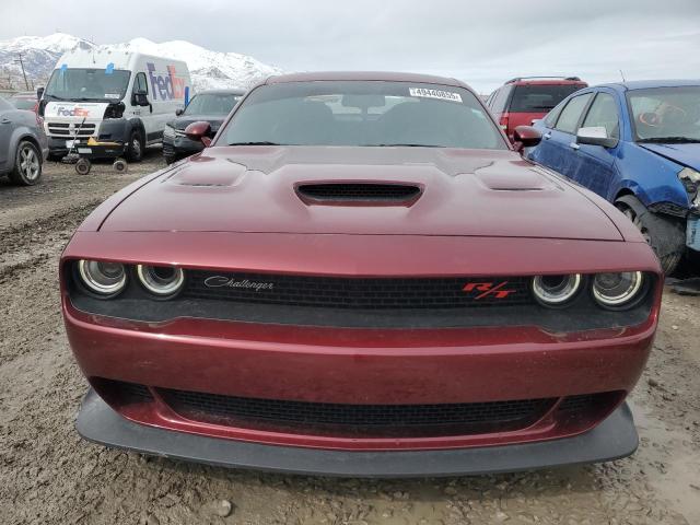 2C3CDZFJ6NH252123 - 2022 DODGE CHALLENGER R/T SCAT PACK BURGUNDY photo 5