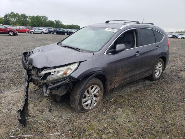 2HKRM3H77GH515380 - 2016 HONDA CR-V EXL GRAY photo 1