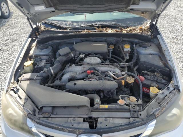 JF1GH60609G822466 - 2009 SUBARU IMPREZA 2.5I PREMIUM SILVER photo 11