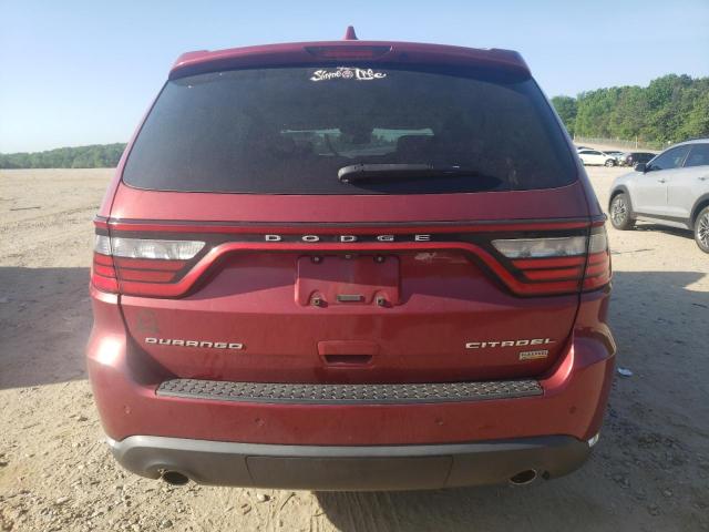 1C4RDHEG4EC551439 - 2014 DODGE DURANGO CITADEL MAROON photo 6